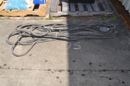 LOT OF HEAVY DUTY EXTENTION CORDS