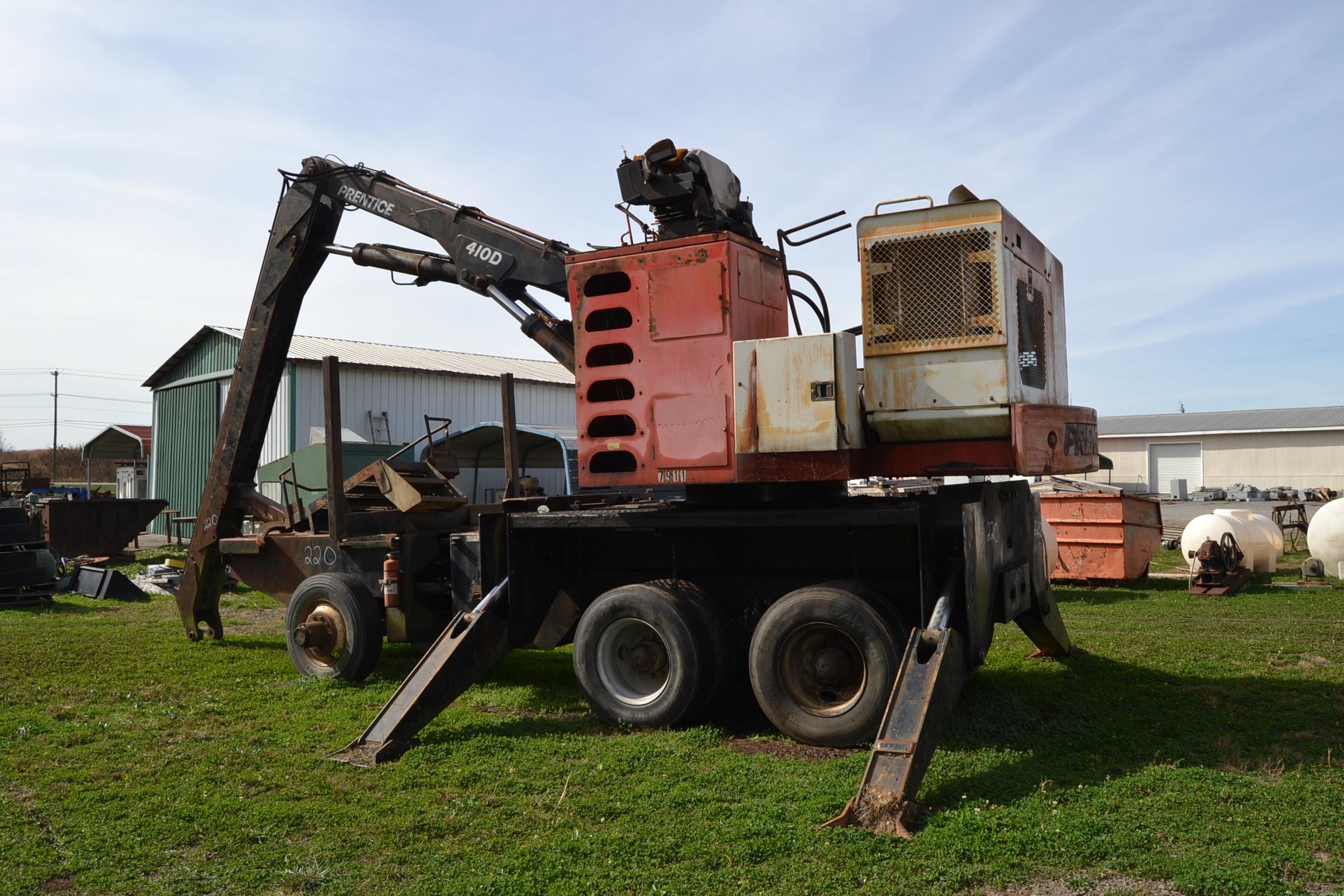 PRENTICE 410D KNUCKLEBOOM LOADER