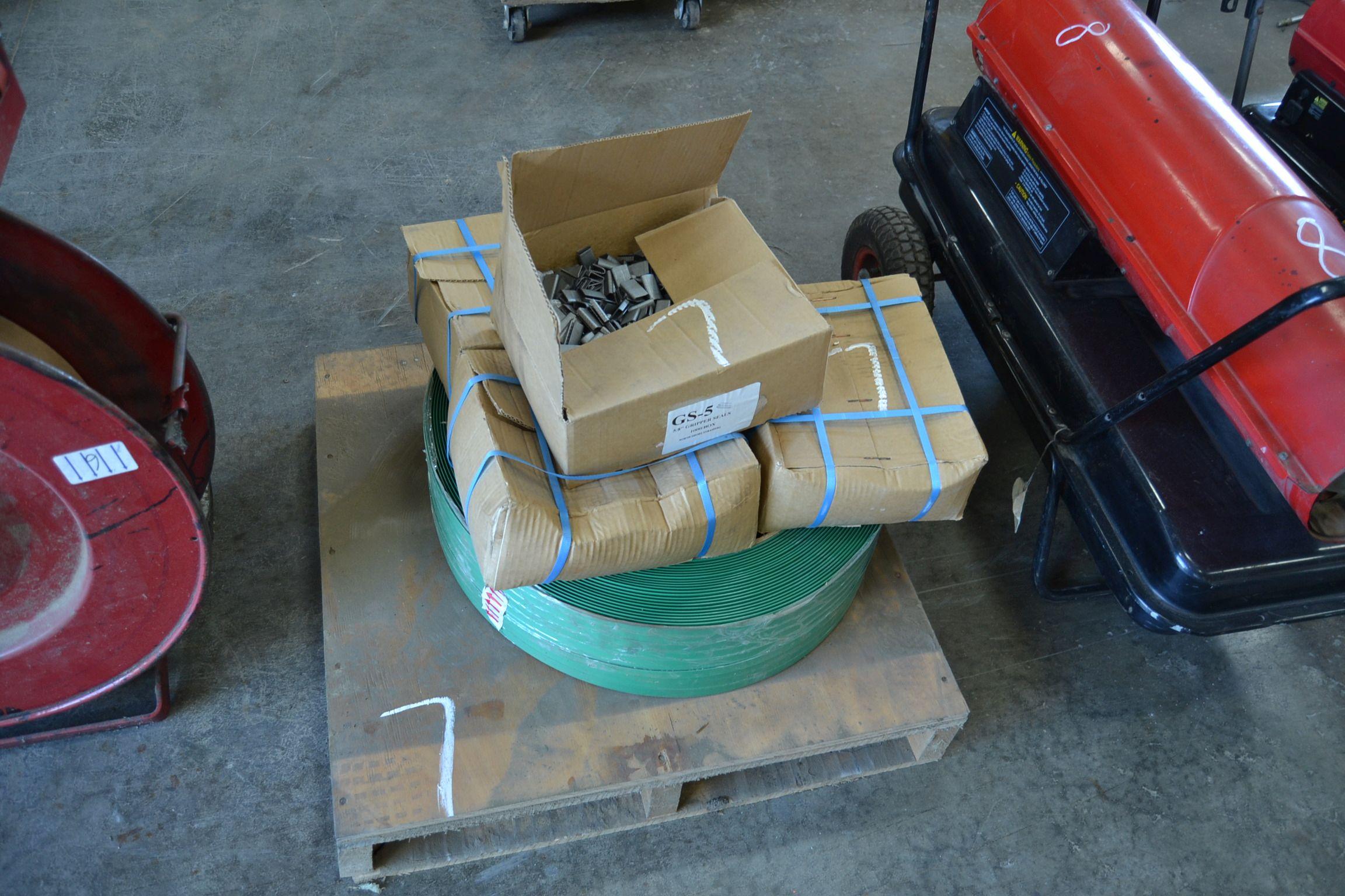 NEW ROLL OF PLASTIC BANDING
