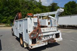 2004 FORD F550 4X4 SERVICE TRUCK