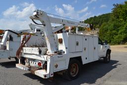 2004 FORD F550 4X4 SERVICE TRUCK