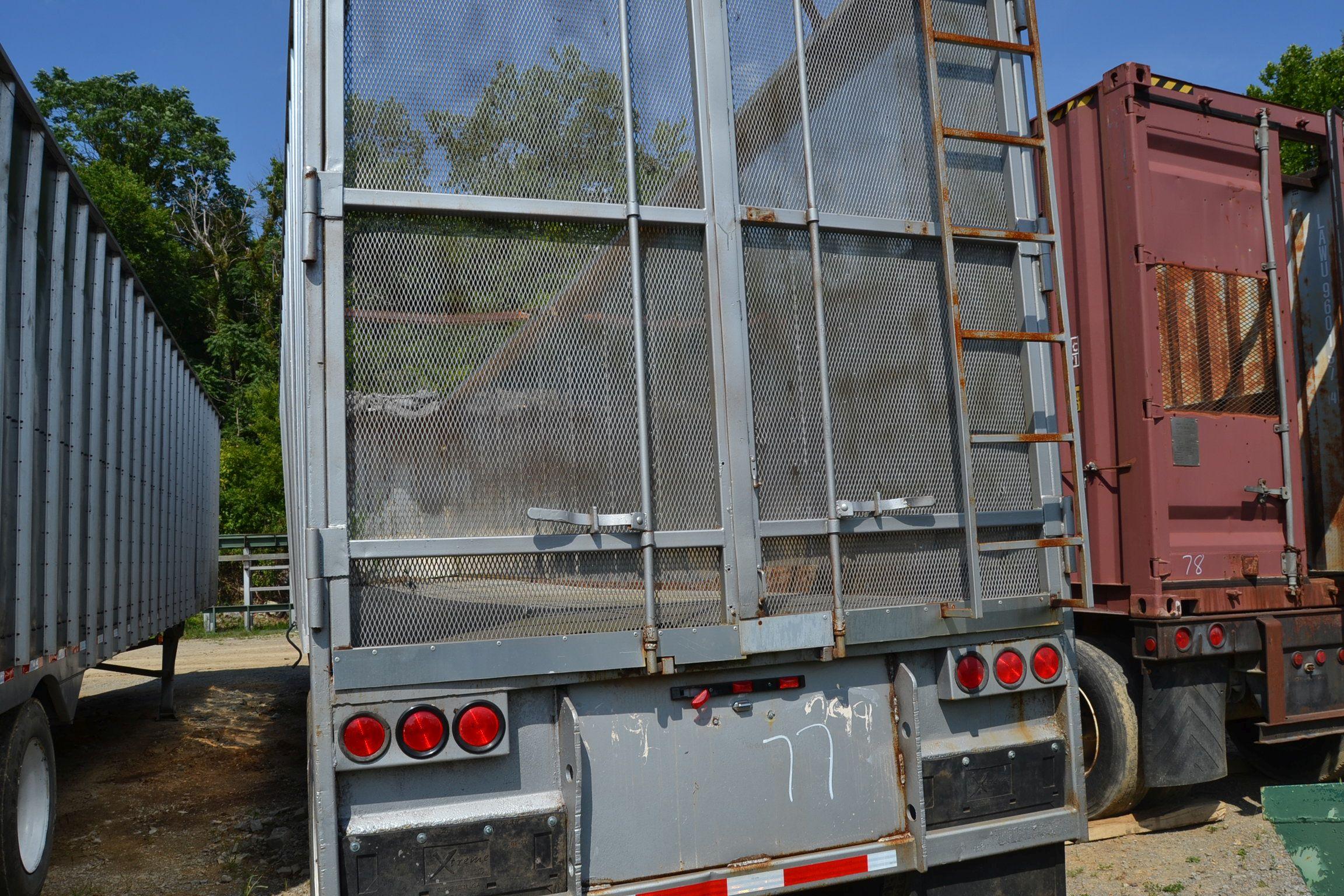 2000 ITI 45' ALUMINUM OPEN TOP WALKING FLOOR