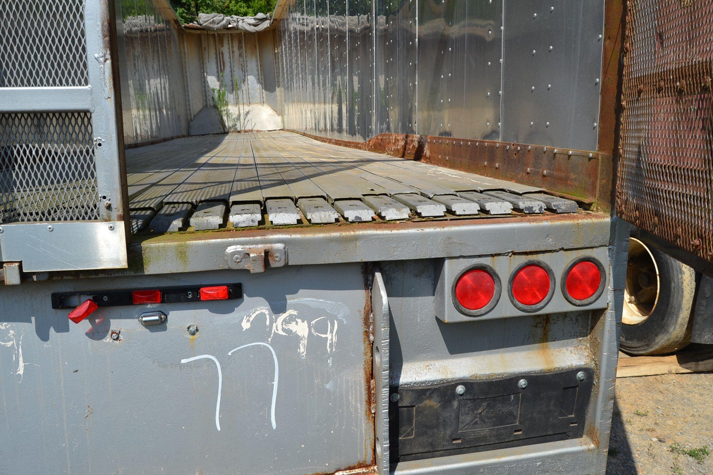2000 ITI 45' ALUMINUM OPEN TOP WALKING FLOOR