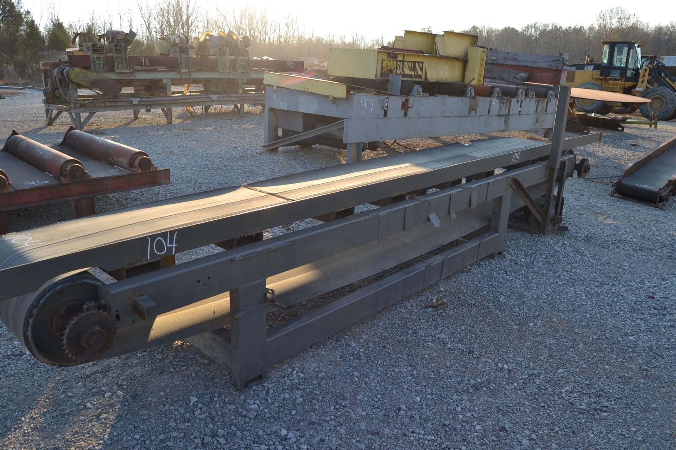24"X15' BELT CONVEYOR