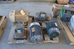 PALLET OF MIS MOTORS
