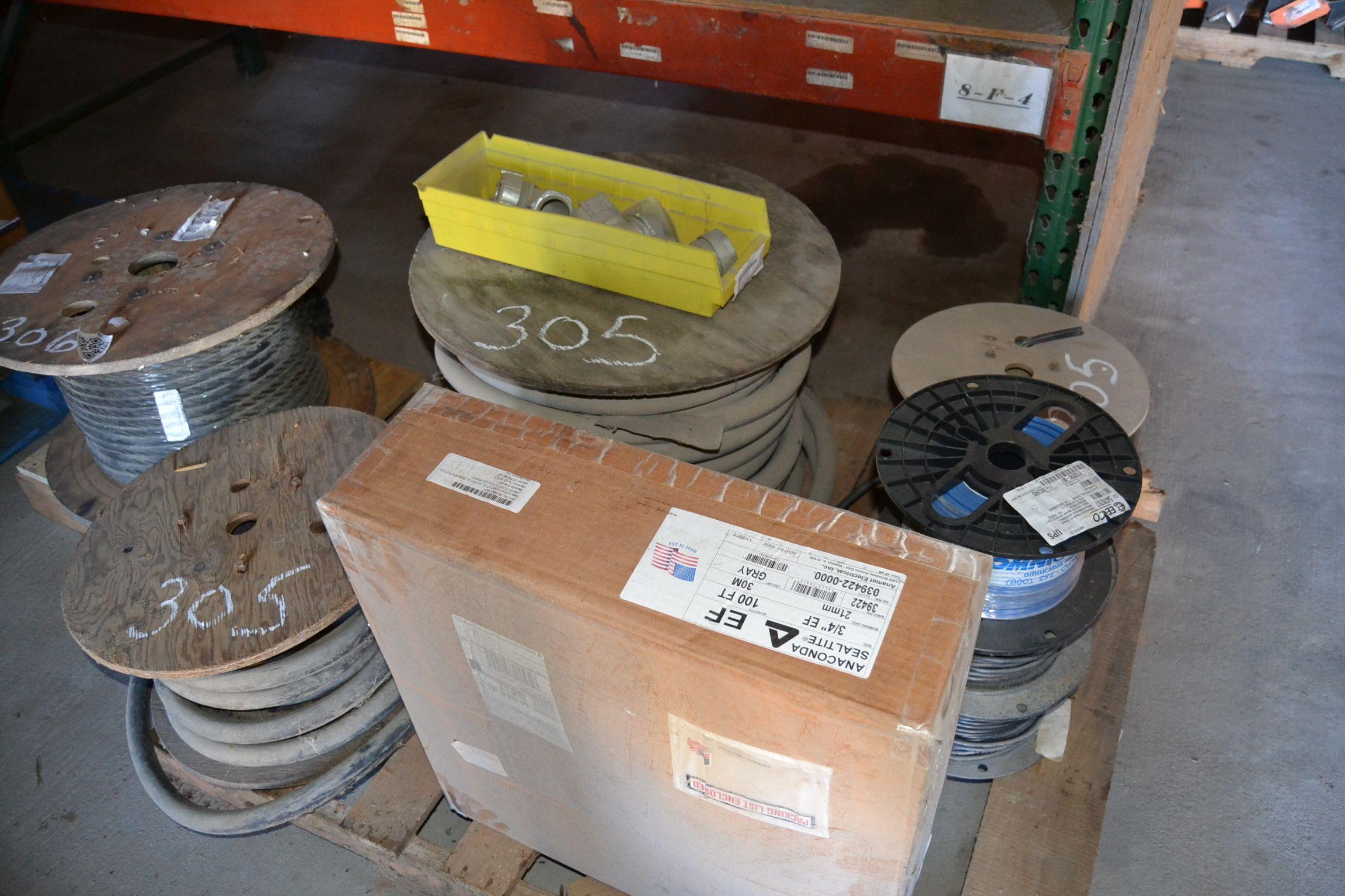 PALLET OF NEW WIRE & FLEX CONDUCT