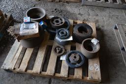 PALLET OF  PULLEYS