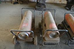 2 DAYTON PORTABLE HEATERS