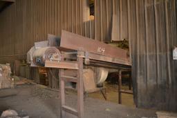 12"X50' BELT CONVEYOR W/ DIRVE (LOCATED UNDER SALEM TRIMMER)