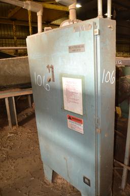 NEWMAN MODEL S-282 PLANER W/ ELECTRICAL PANEL W/ CONTROLS
