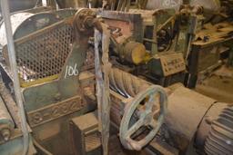 NEWMAN MODEL S-282 PLANER W/ ELECTRICAL PANEL W/ CONTROLS