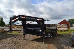 2021 IRON BULL 16' TANDEM AXLE DUMP TRAILER