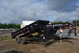 2021 IRON BULL 16' TANDEM AXLE DUMP TRAILER