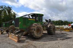 JOHN DEERE 648L-11 DUAL ARCH GRAPPLE SKIDDER