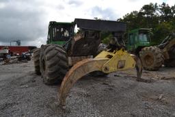 JOHN DEERE 648L-11 DUAL ARCH GRAPPLE SKIDDER