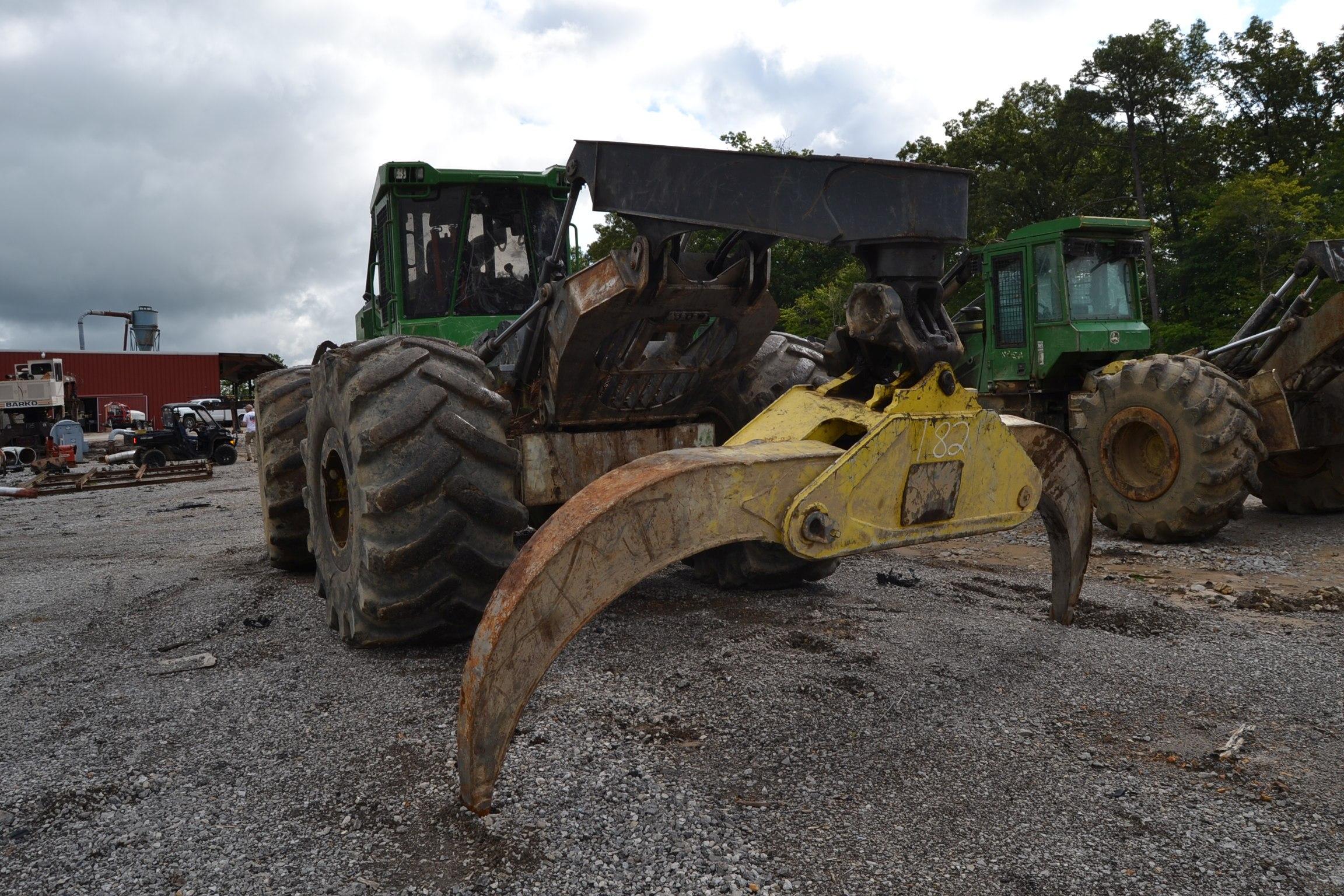 JOHN DEERE 648L-11 DUAL ARCH GRAPPLE SKIDDER