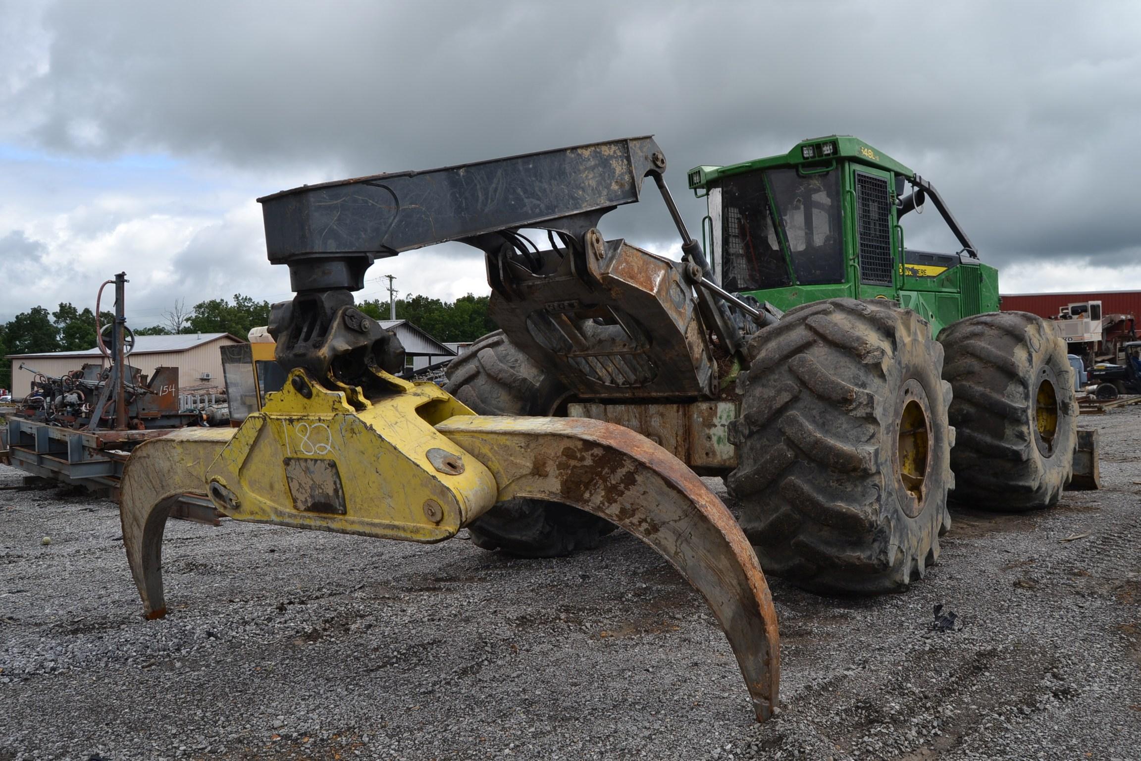 JOHN DEERE 648L-11 DUAL ARCH GRAPPLE SKIDDER