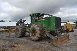 JOHN DEERE 648L-11 DUAL ARCH GRAPPLE SKIDDER