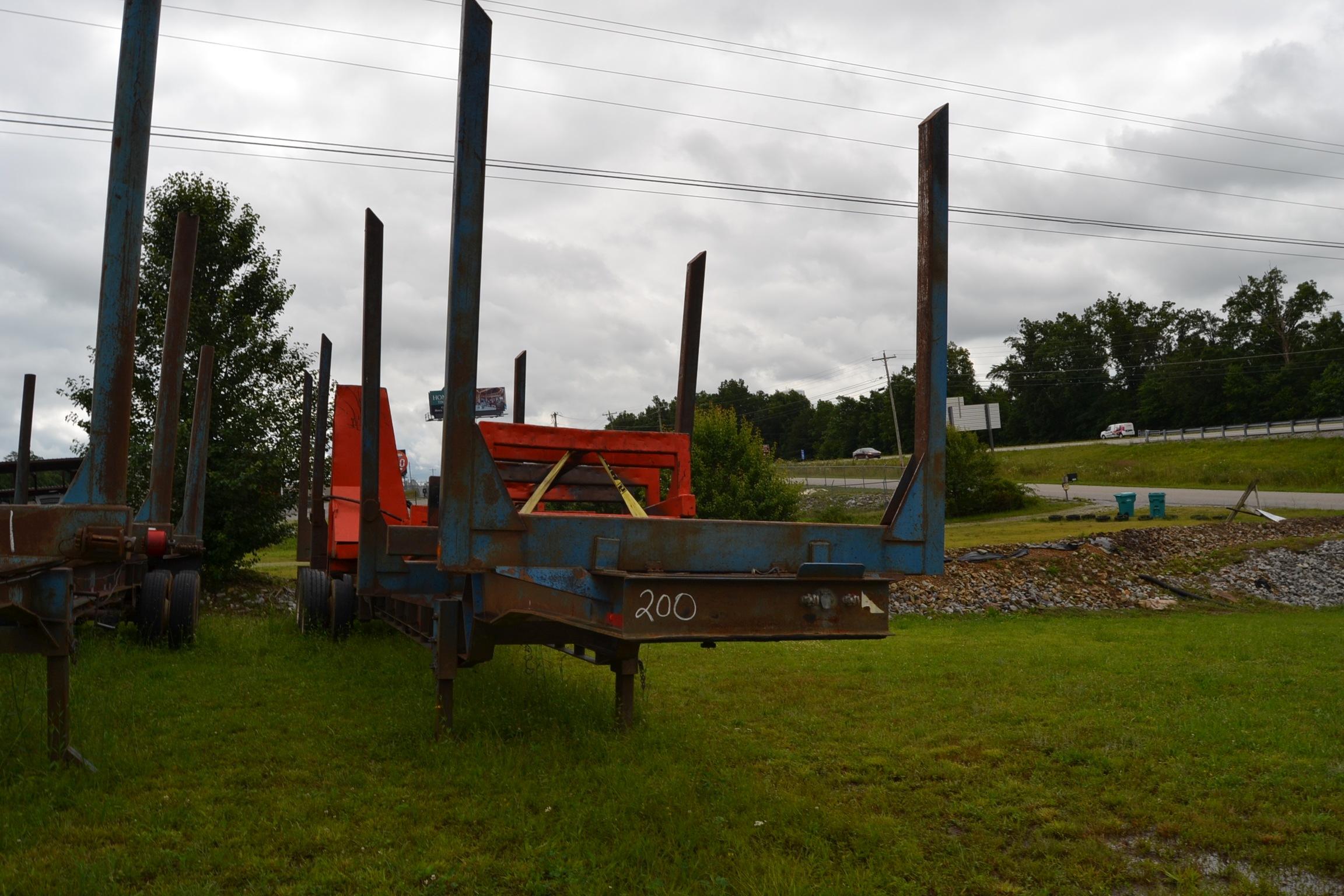 MAGNOLIA 40' DOUBLE BUNK LOG TRAILER