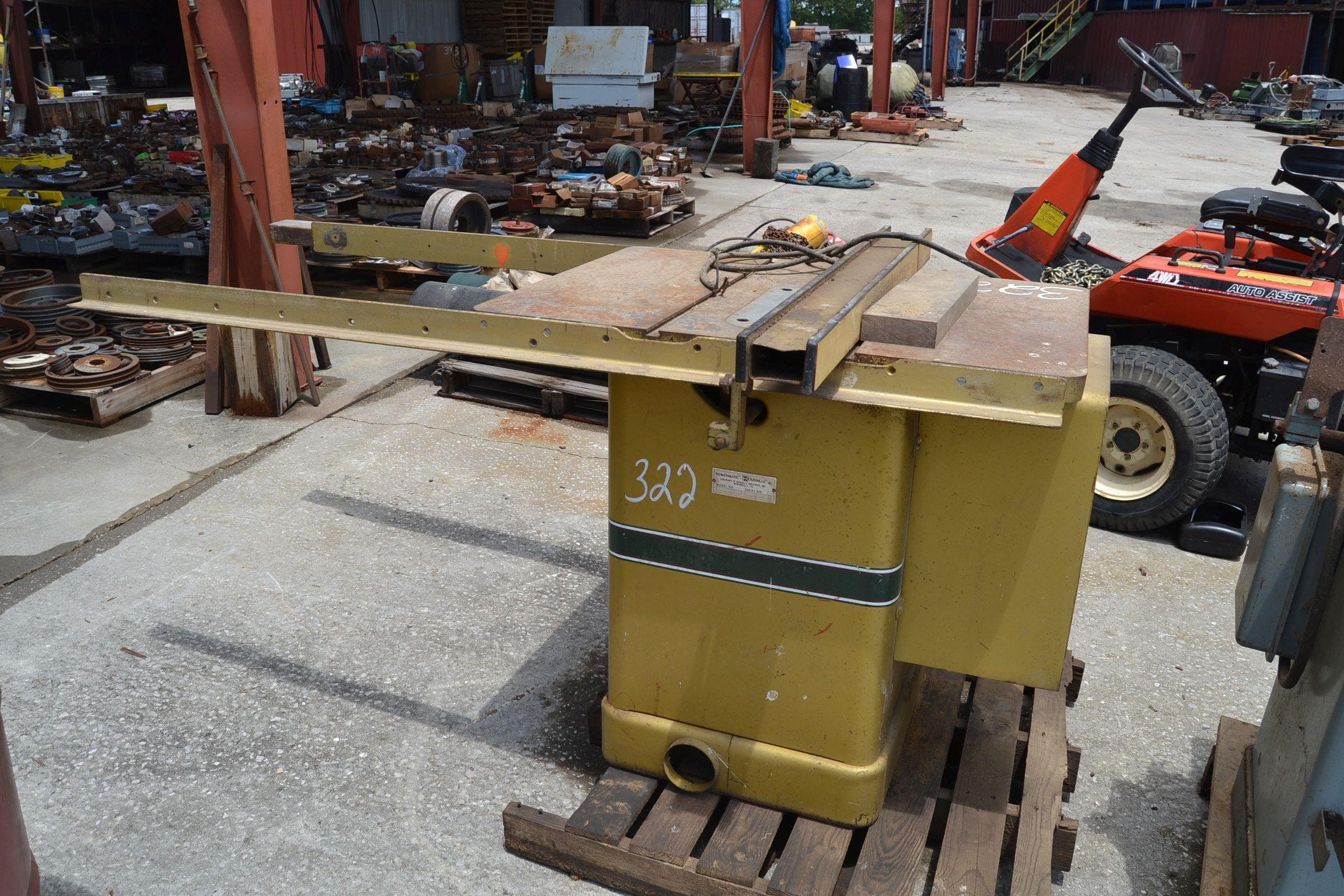 POWERMATIC #66 TABLE SAW