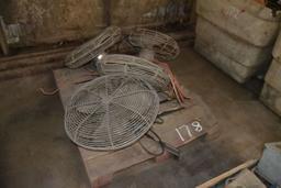 PALLET OF FANS