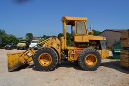 JOHN DEERE 544 ARTICULATING WHEEL LOADER W/ BUCKET W/ DIESEL ENGINE