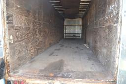 40' BOX TRAILER FOR STORAGE NO WHEELS