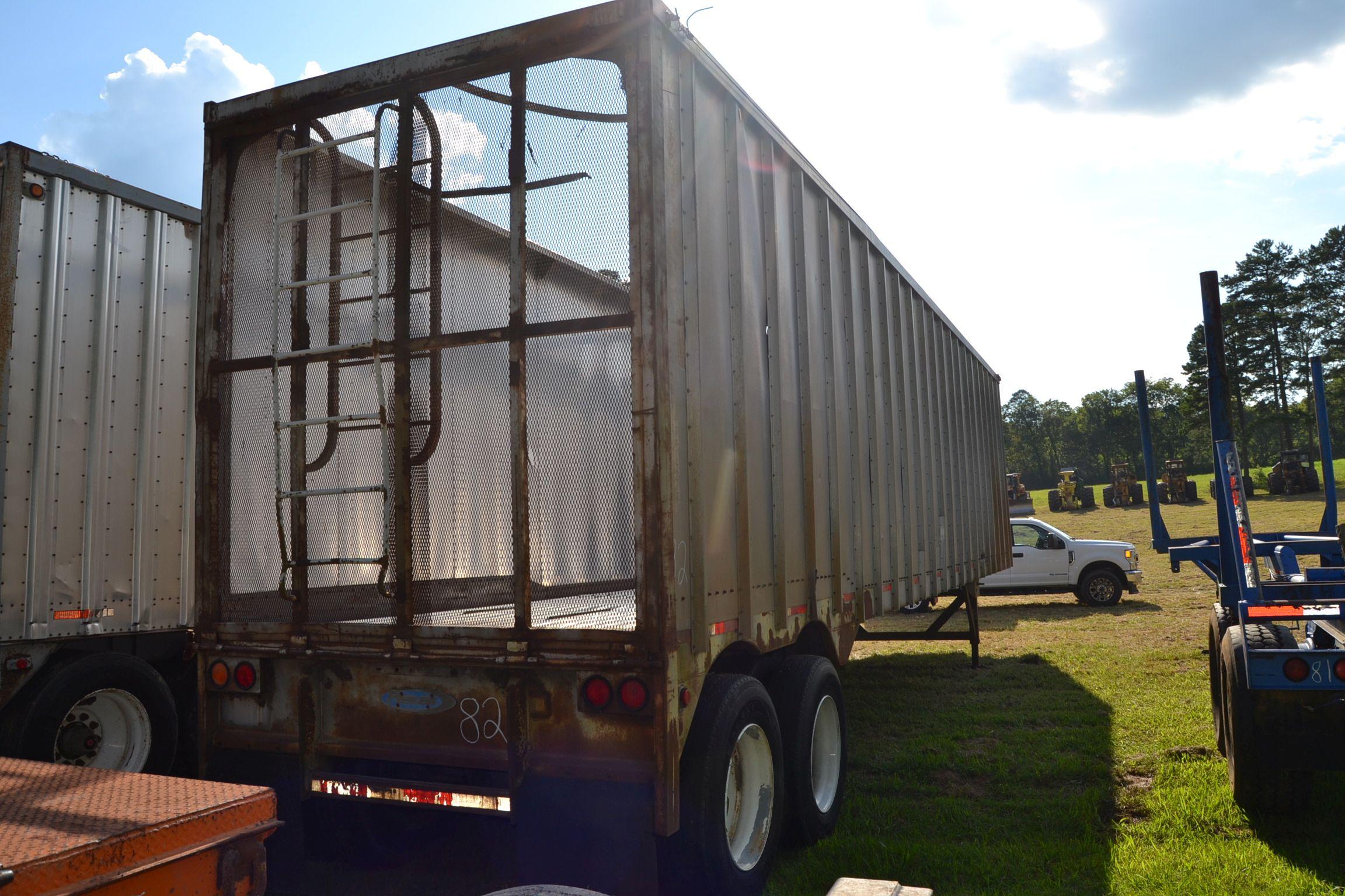 1999 PEERLESS 42' ALUM OPEN TOP TRAILER