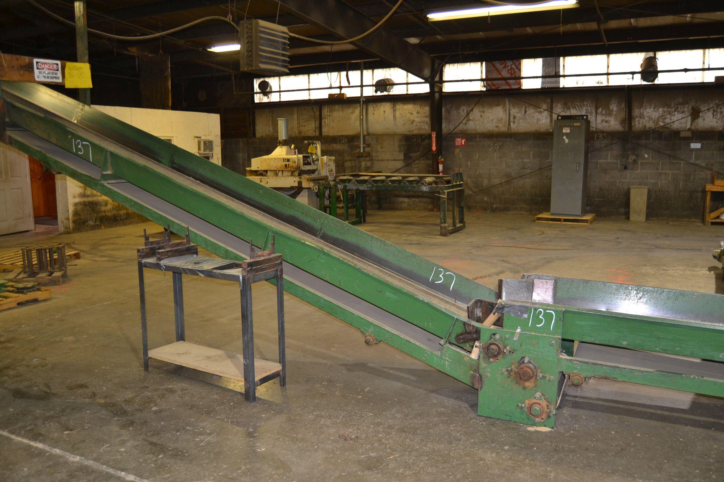 RECKART 24"X55' BELT CONVEYOR