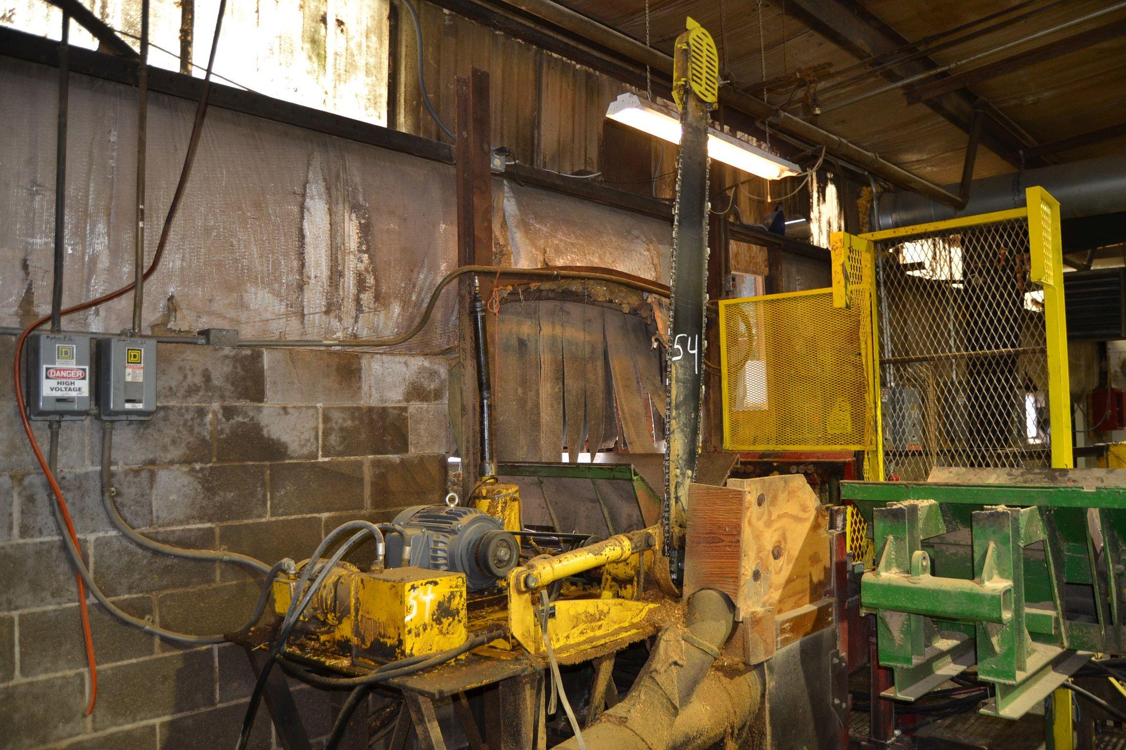L & M BAR TYPE CUT OFF SAW