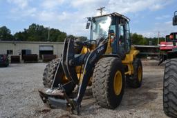 JOHN DEERE 544K ARTICULATING WHEEL LOADER W/ QUICK ATTACHW W/ 3RD VALVE W/ ENCLOSED CAB HEAT & AIR W
