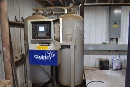 QUINCEY AIR DRYER W/DIGITAL CONTROLS