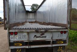 2013 PEERLESS 45' ALUM WALKING FLOOR TRAILER