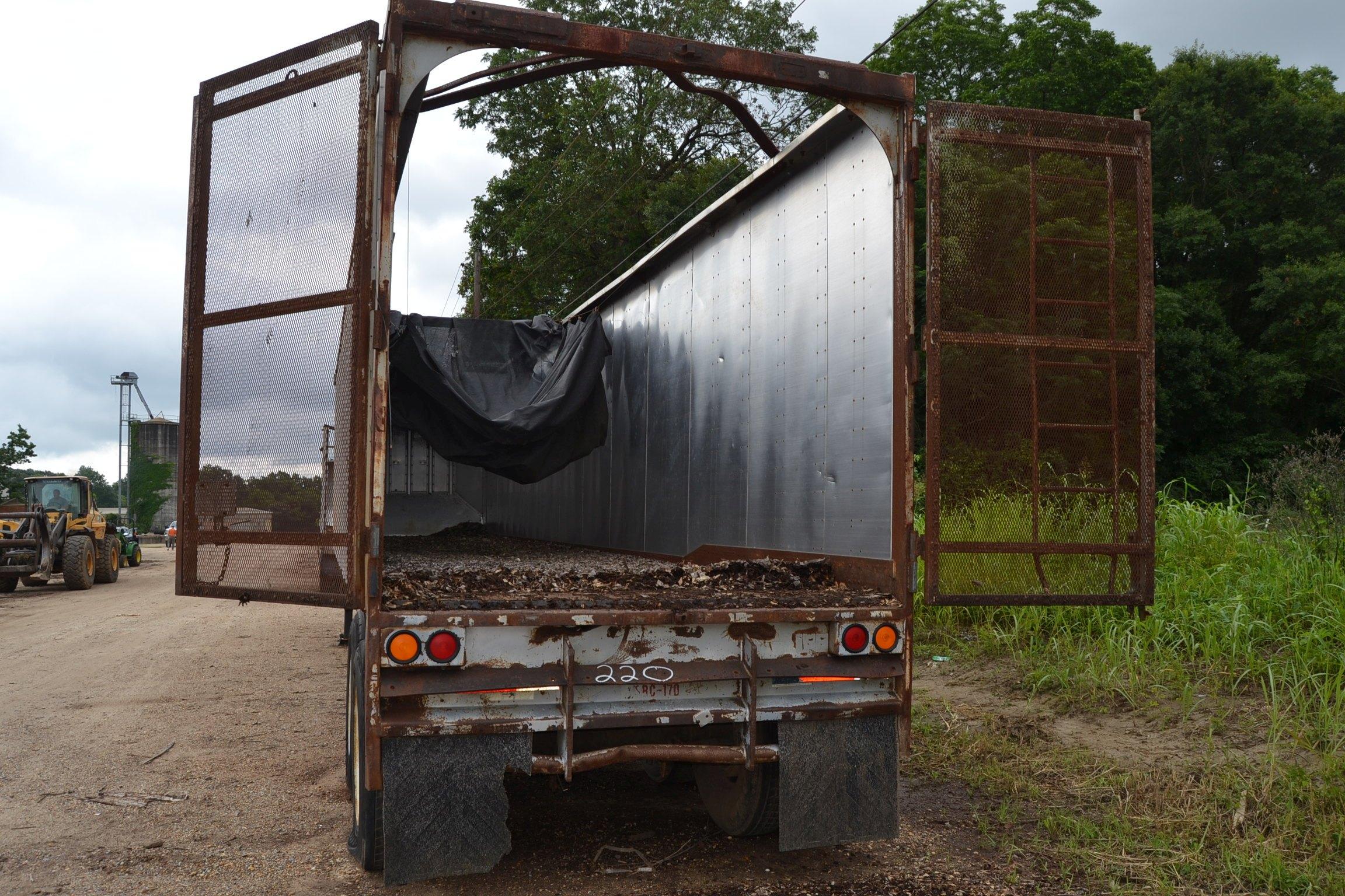 1992 PEERLESS 45' WALKING FLOOR TRAILER