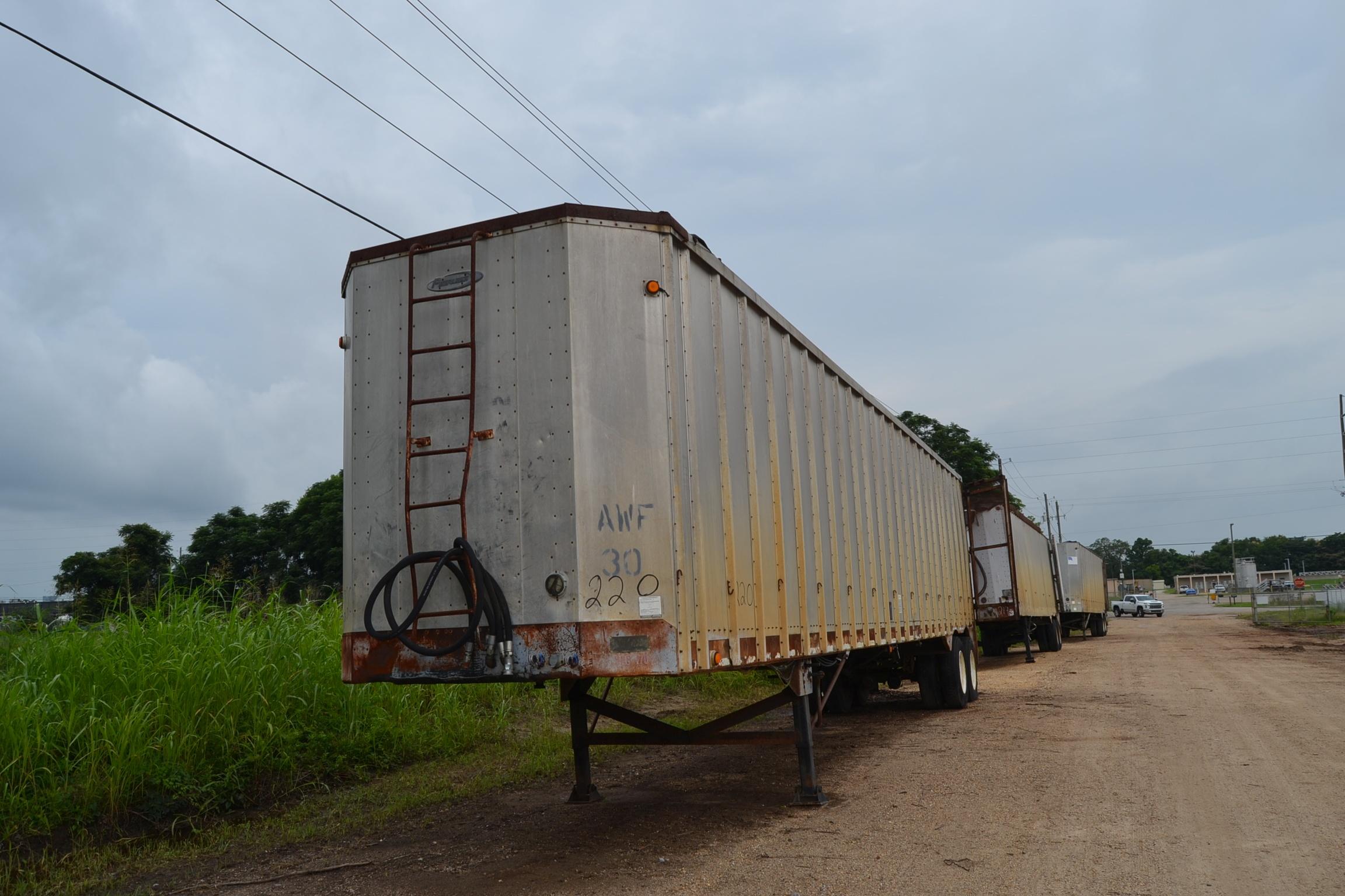 1992 PEERLESS 45' WALKING FLOOR TRAILER