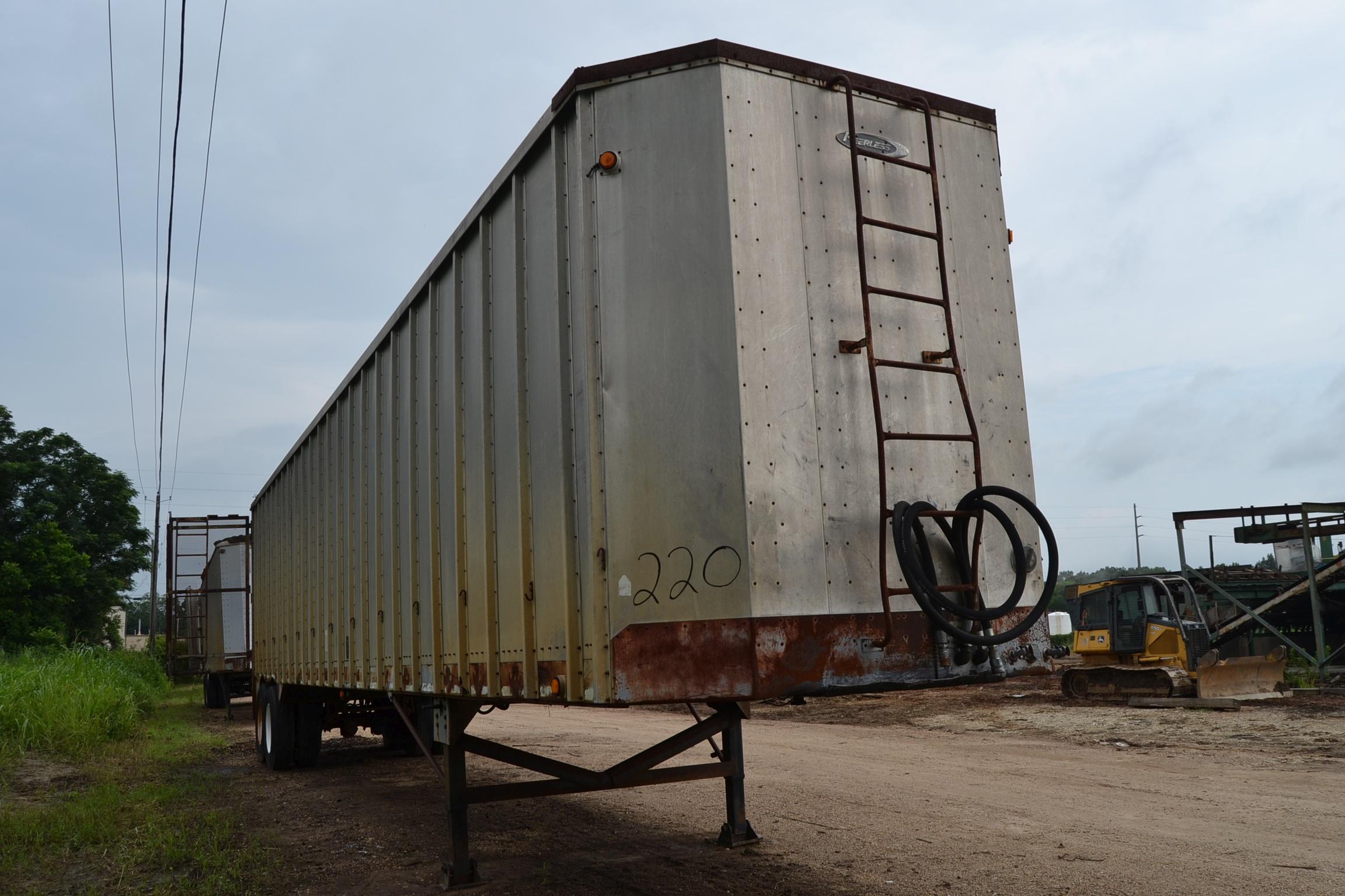 1992 PEERLESS 45' WALKING FLOOR TRAILER