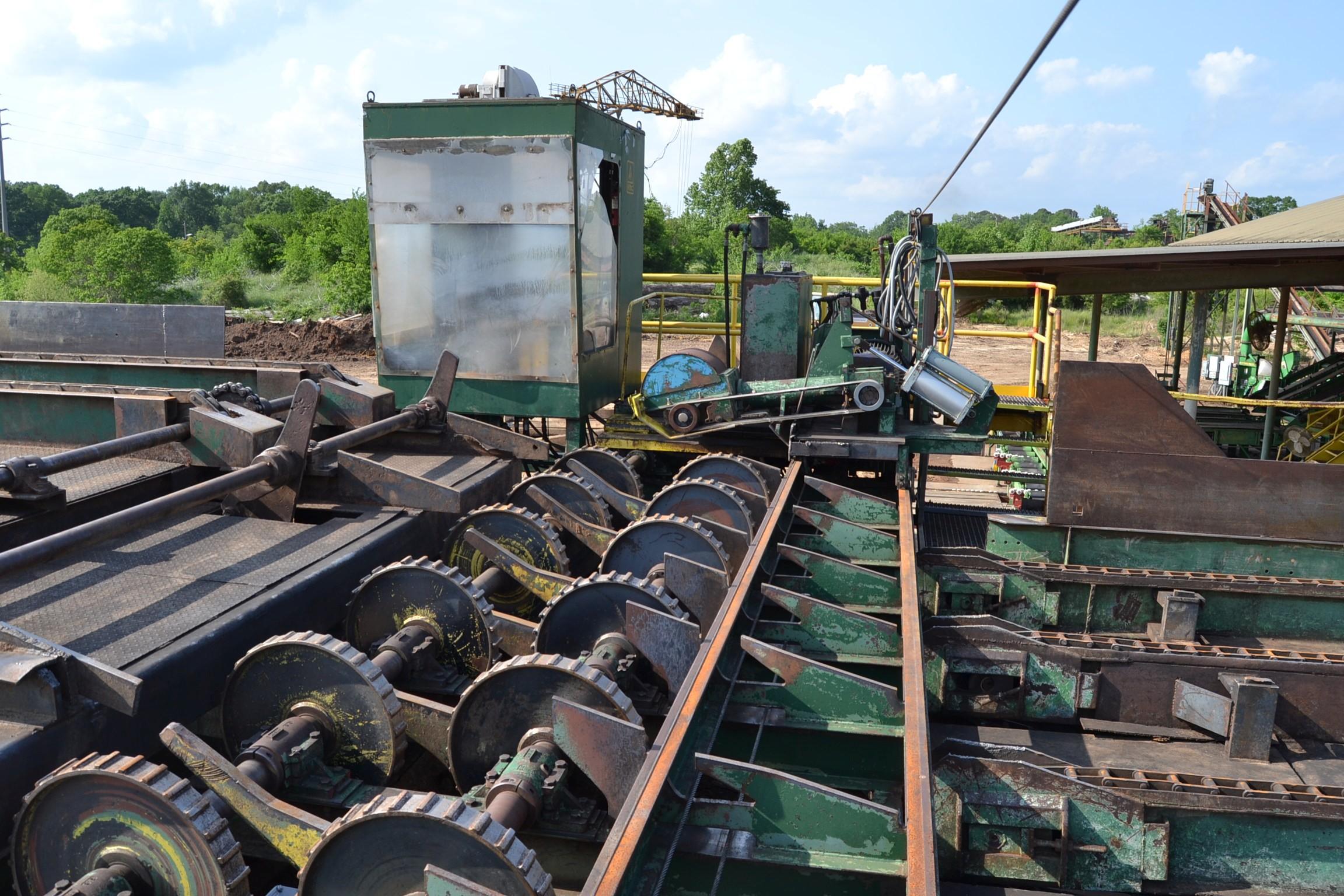 HMC 2110 HEAVY DUTY ROSSER HEAD DEBARKER