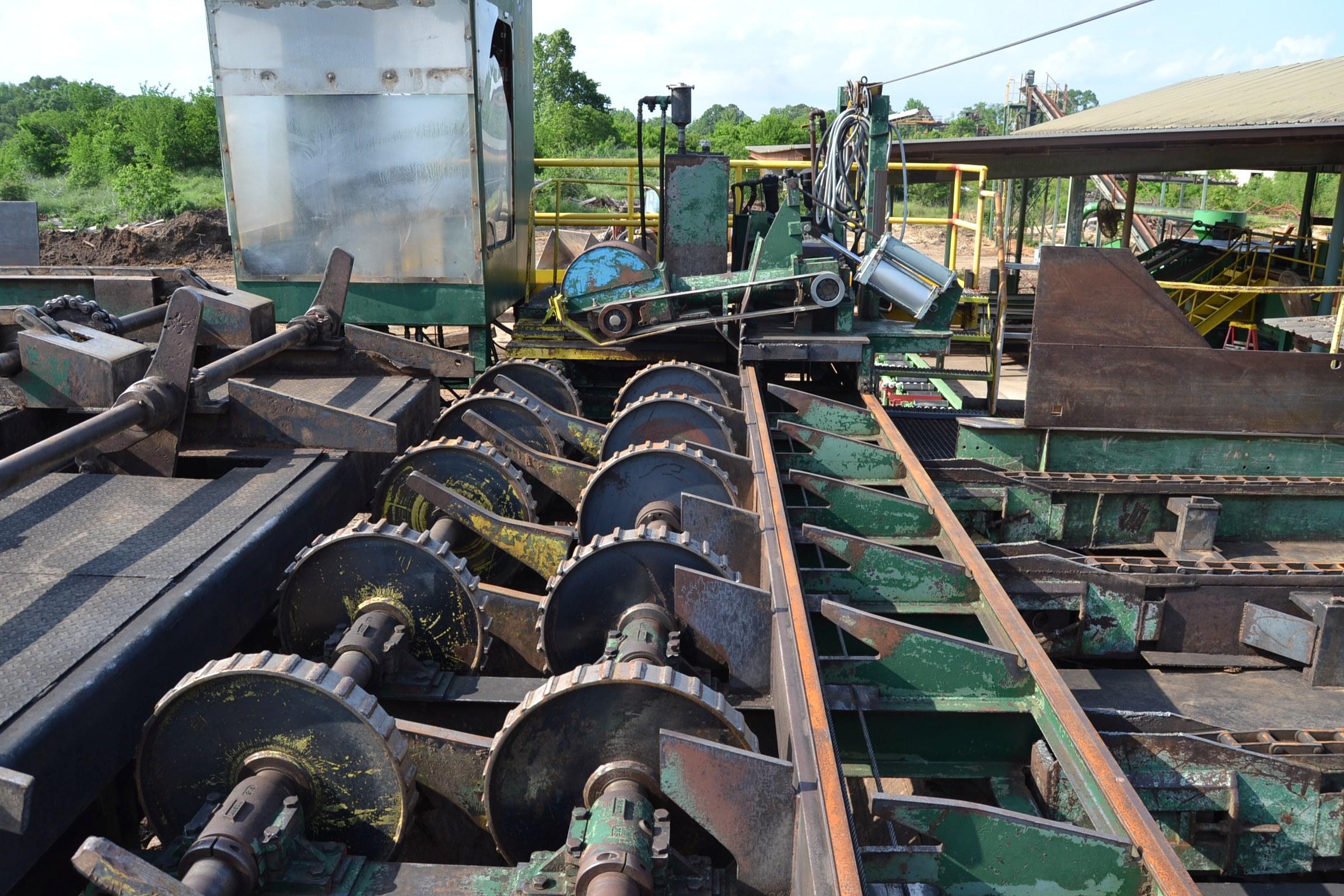HMC 2110 HEAVY DUTY ROSSER HEAD DEBARKER