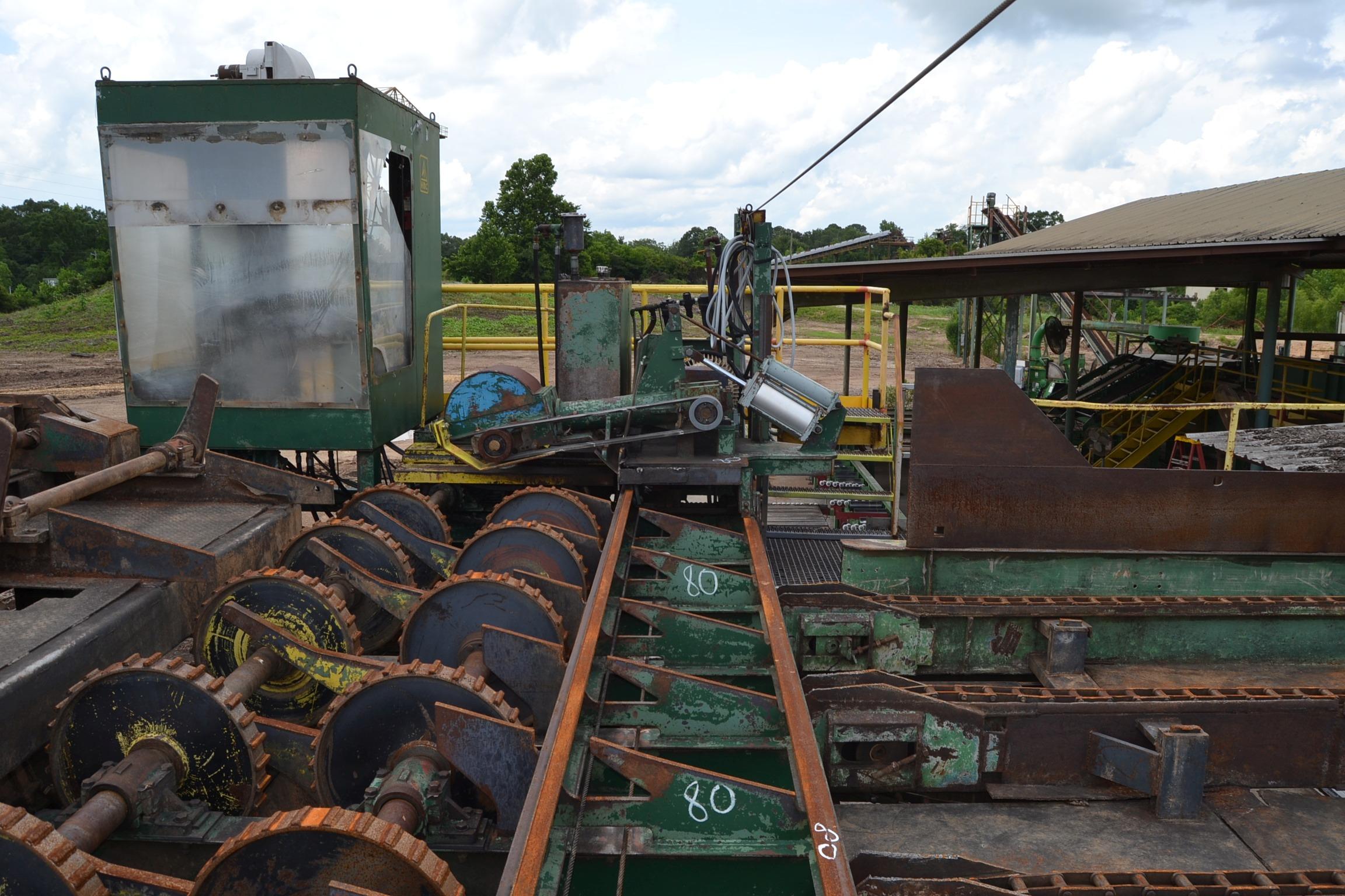 HMC 2110 HEAVY DUTY ROSSER HEAD DEBARKER