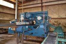 BREWER MODEL GE2000 14" SINGLE HEAD BAND RESAW W/ INFEED ROLLCASE W/ 30HP MOTOR W/ 5HP HYDRAULIC POW