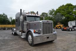 "2006 PETERBUILT 370 EXHD ROAD TRACTOR W/SLEEPER W/C15 CAT ENGINE W/18 SPD TRANS W/AIR RIDE W/NEW 11