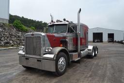 "1984 PETERBUILT MODEL 359 ROAD TRACTOR W/SLEEPER W/3406B CAT ENGINE (COMPLETE REBUILD IN  NOV. 2023