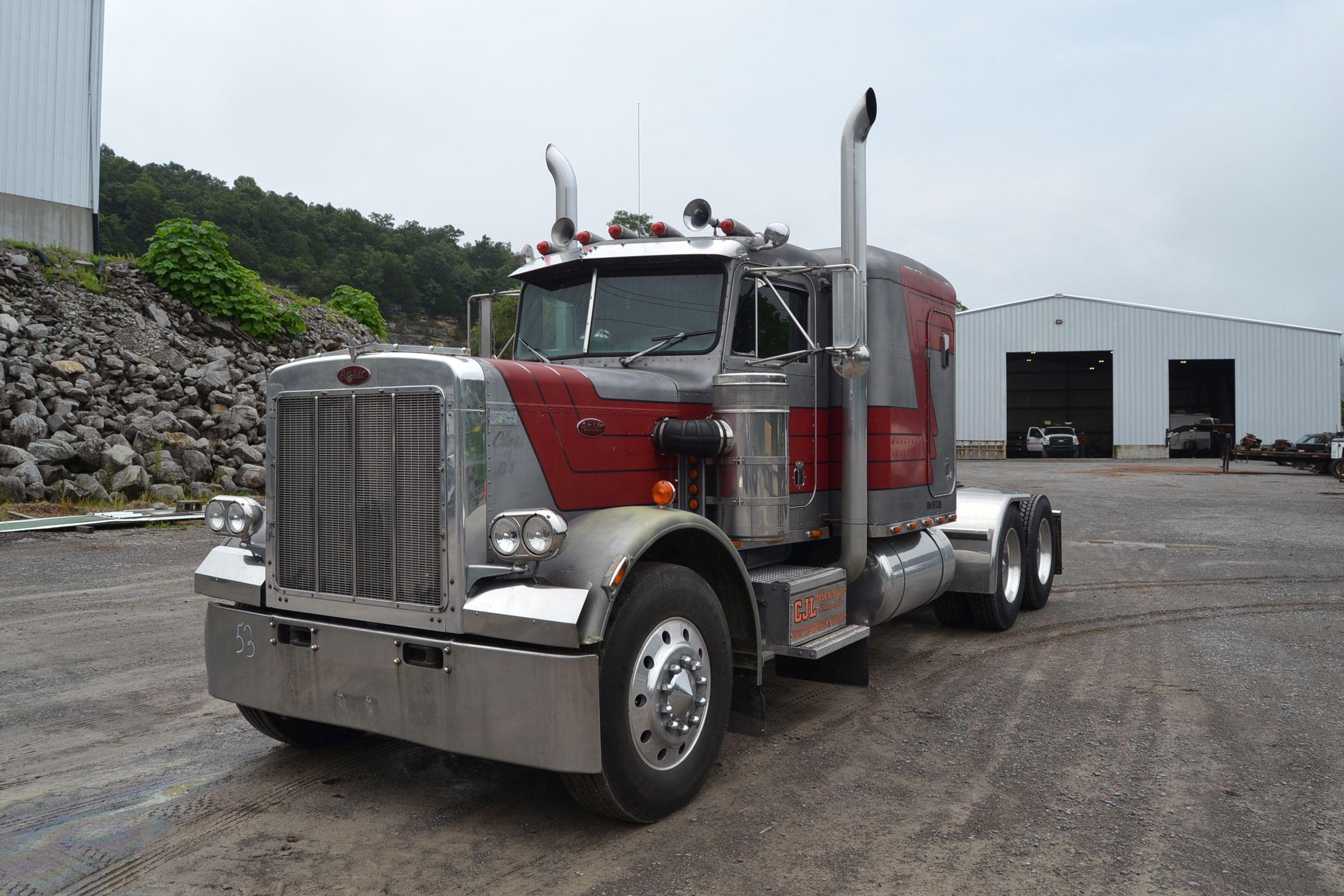 "1984 PETERBUILT MODEL 359 ROAD TRACTOR W/SLEEPER W/3406B CAT ENGINE (COMPLETE REBUILD IN  NOV. 2023