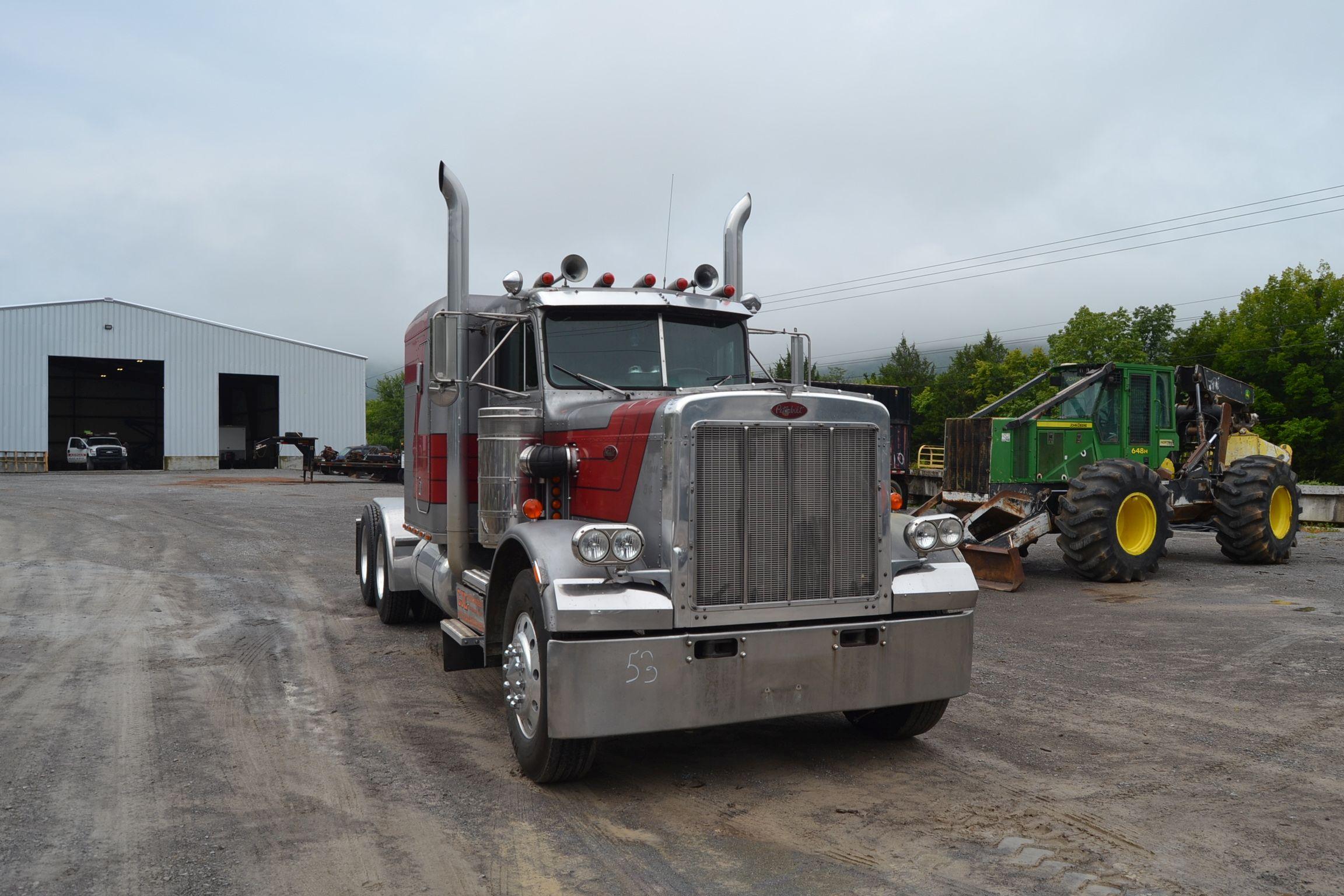 "1984 PETERBUILT MODEL 359 ROAD TRACTOR W/SLEEPER W/3406B CAT ENGINE (COMPLETE REBUILD IN  NOV. 2023