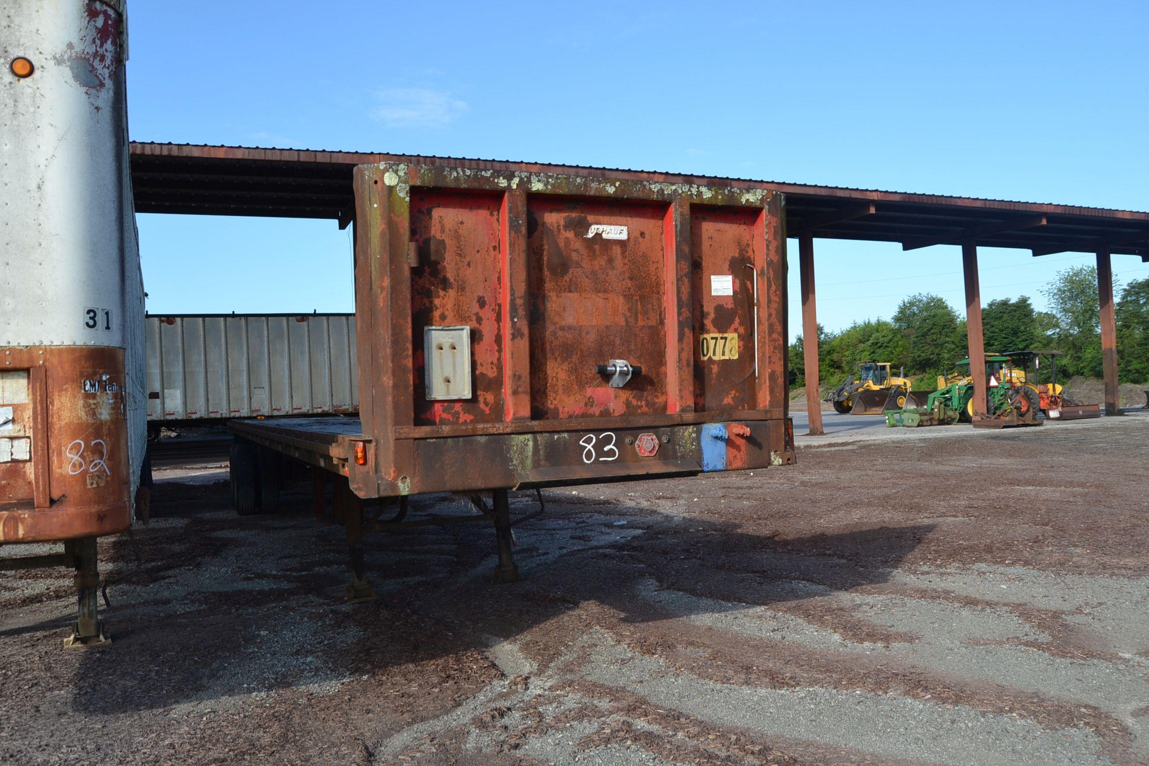 FRUEHAUF 40' OPEN TOP TRAILER