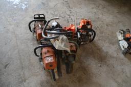 (4) STIHL CHAIN SAWS