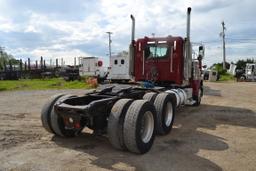 2005 FREIGHTLINER CLASSIC XL DAY CAB ROAD TRACTOR W/ DETROIT 14 LITER ENGINE W/10SPD TRANS W/ ALUM W