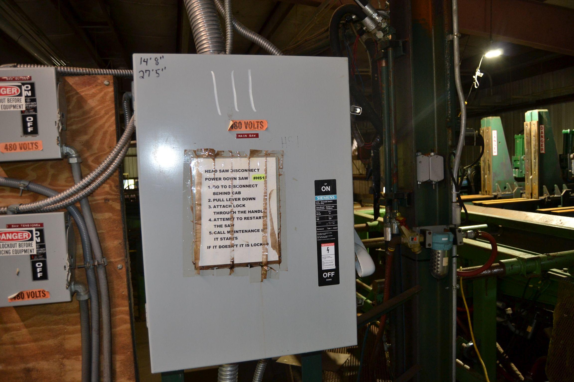 CUTLER HAMMER 250 HP SOFTYPE STARTER FOR HEAD RIG W/ SIEMENS 400 AMP DISCONNECT