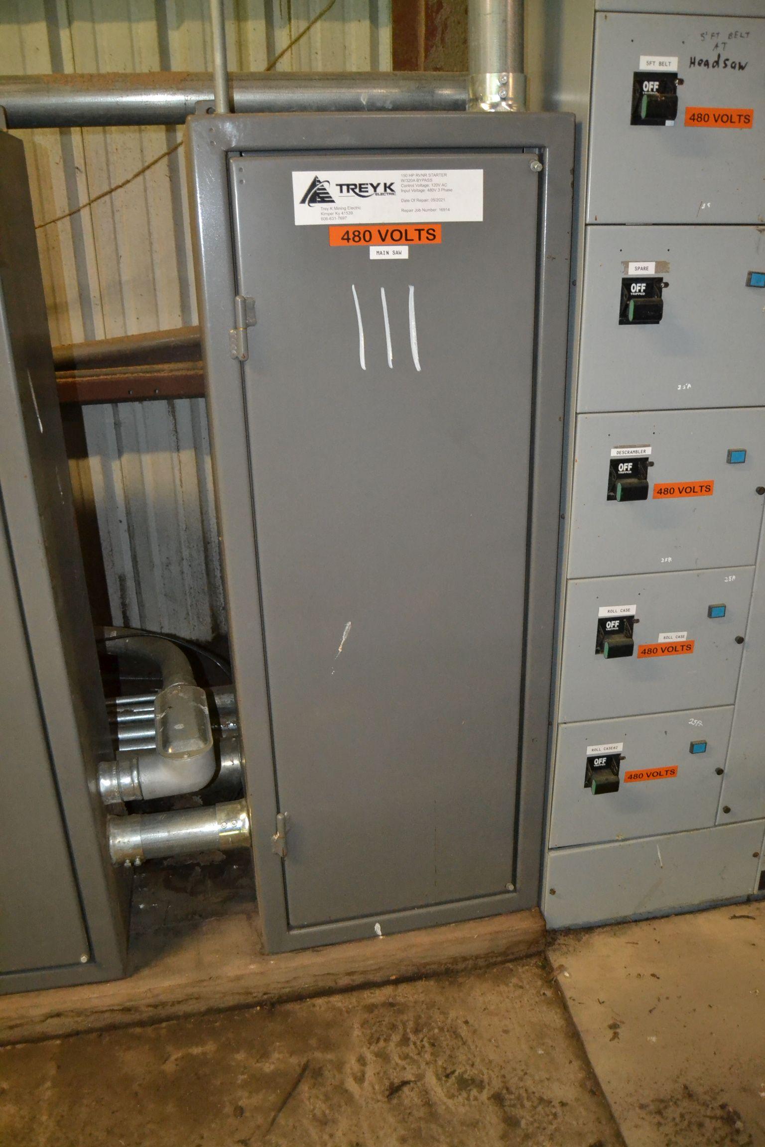 CUTLER HAMMER 250 HP SOFTYPE STARTER FOR HEAD RIG W/ SIEMENS 400 AMP DISCONNECT