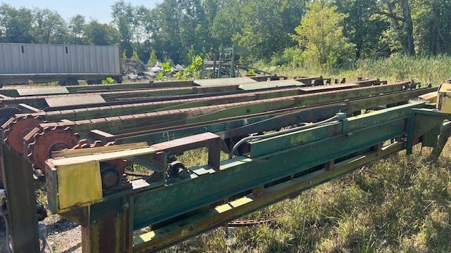 IRVINGTON MOORE 7' STACKER W/BREAK DOWN W/INFEED CHAIN LOCATIED IN ELKINS WV